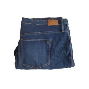 Madewell 10” high rise skinny jeans 37T